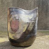 Vase de Gilbert Valentin, Les Archanges. Vallauris, 1950
