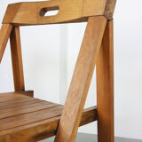 Vintage trieste folding chairs