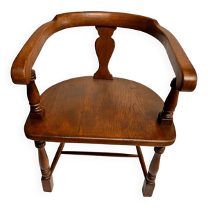 chaise en bois de chêne