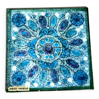 Danuta Le Henaff - Ceramic tile 1970-80 Brittany