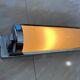 Big chrome Bauhaus / functionalist wall lamp with lampshade - 1930s