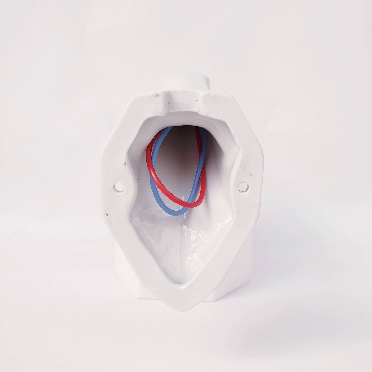 Art Deco porcelain wall lamp