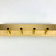Scandinavian brass candle holder, vintage, Pierre Forsell for Skultuna, 1960