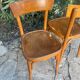 Lot de quatre chaises bistrot