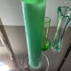 Trio of vintage vases in glass paste and crystal