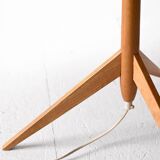 Floor lamp with fabric shade