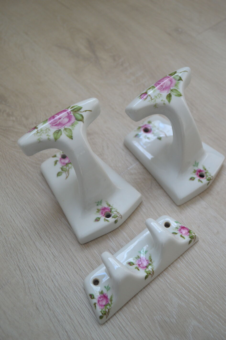 Coat racks and tea towel racks vintage limoges porcelain