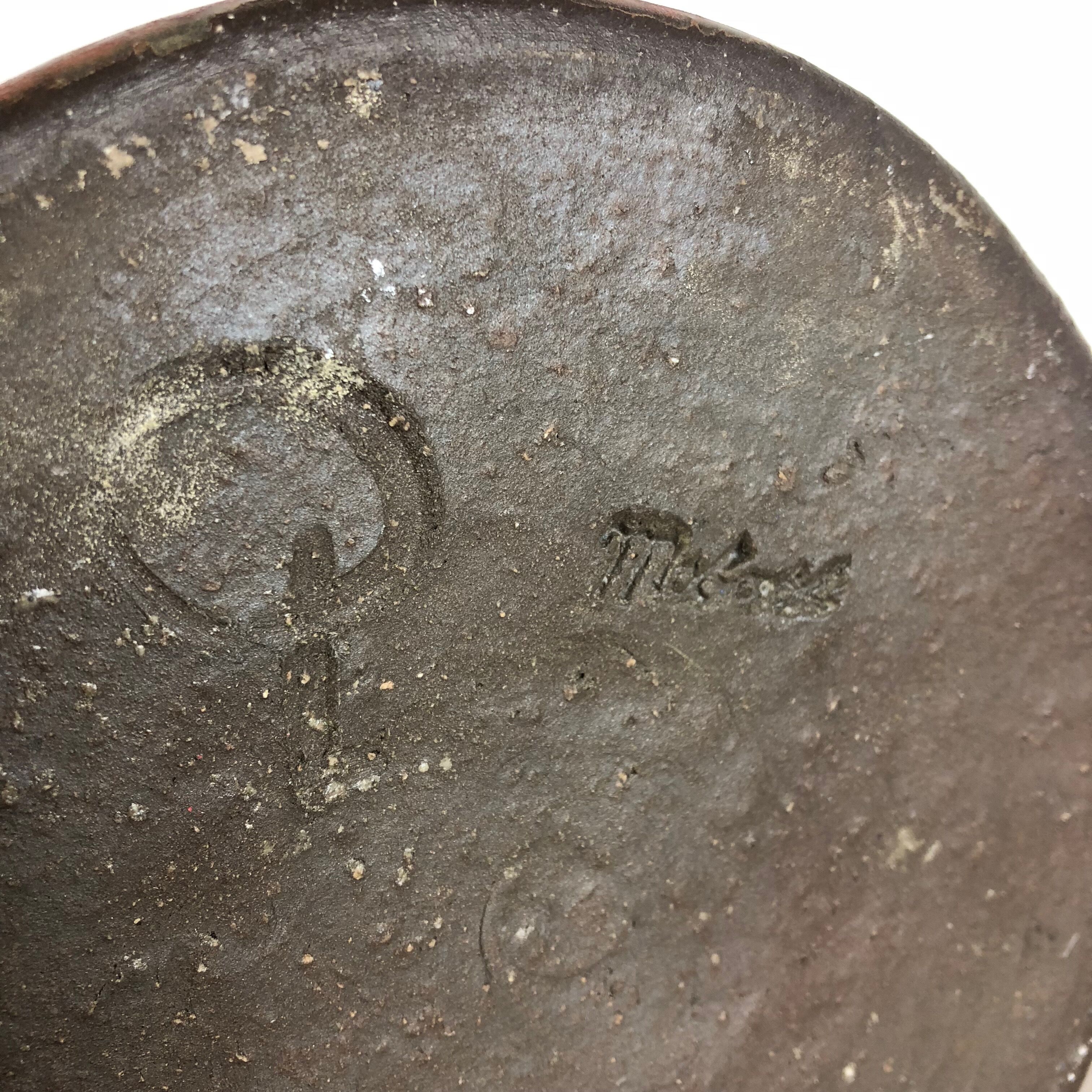 1960 ceramic studio pottery vase by Piet Knepper for Mobach Netherlands