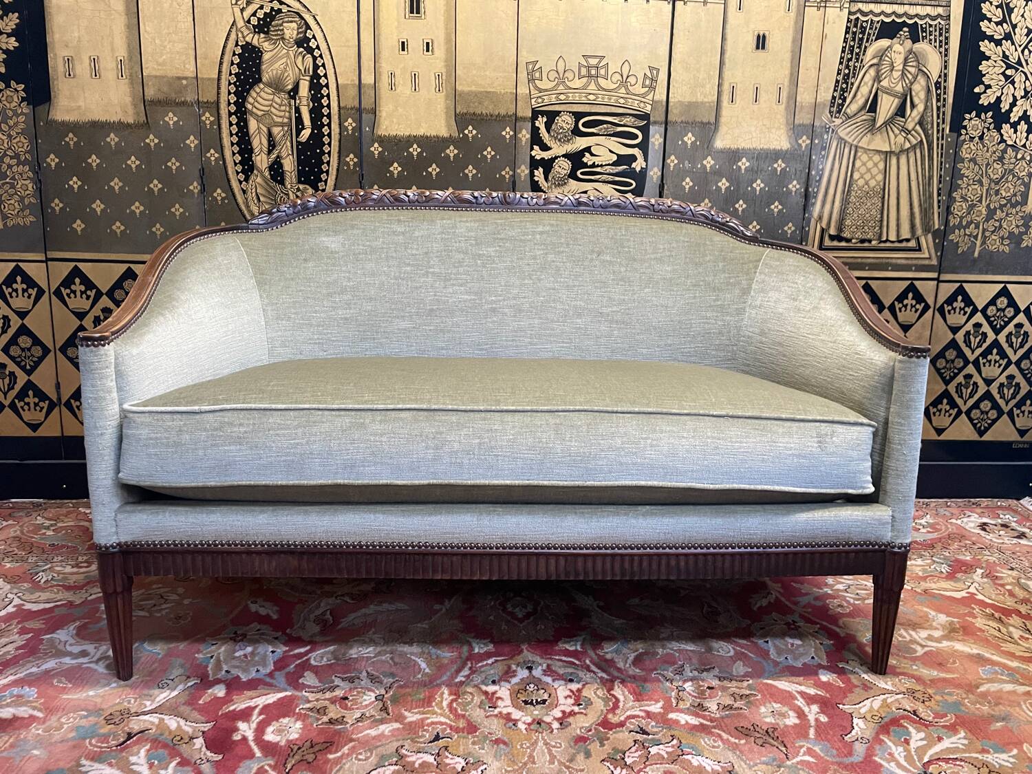 Salon époque Art Déco Canapé et Paire de fauteuils