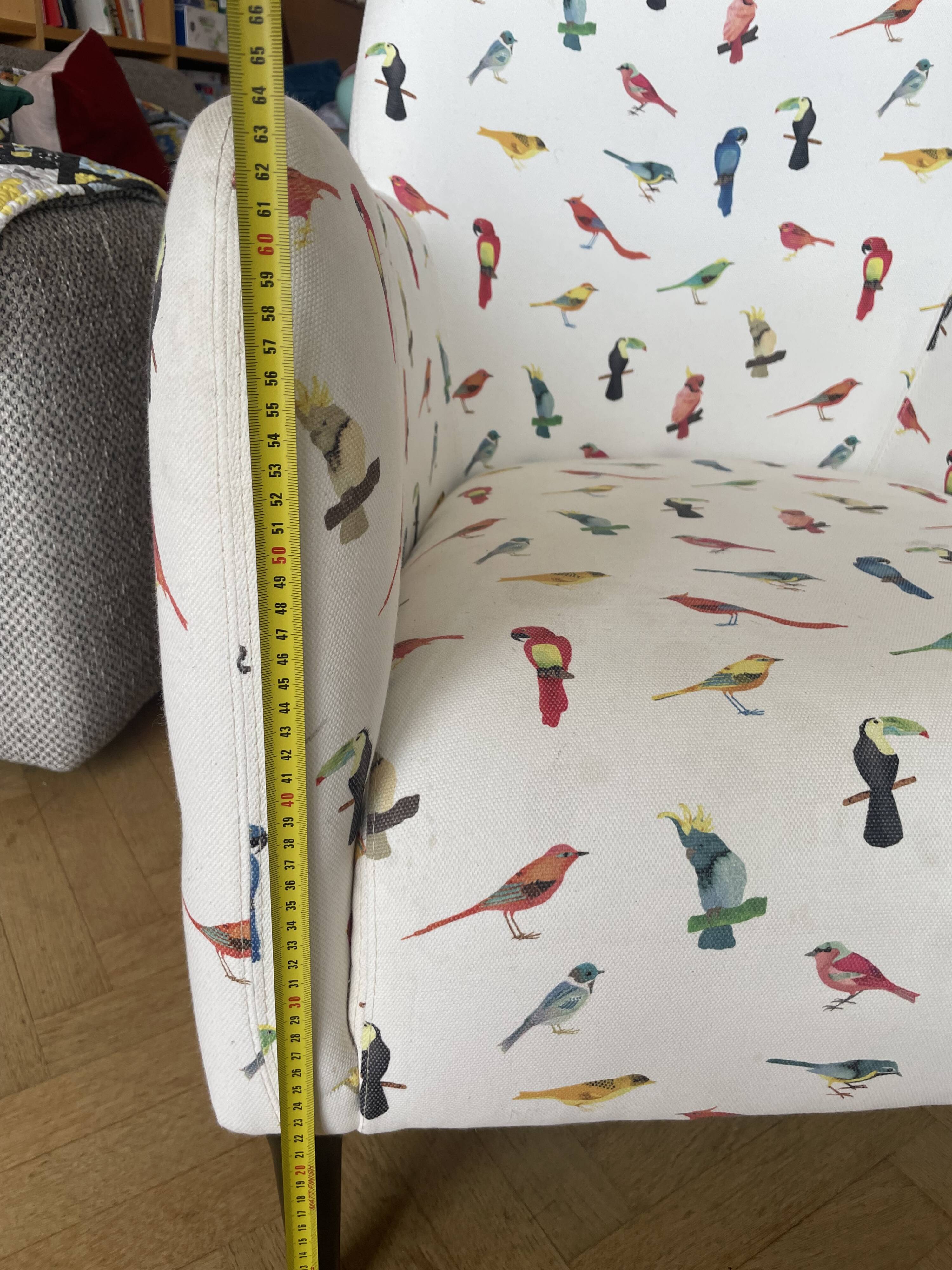 Habitat fabric armchair