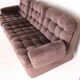 Modular fabric sofa