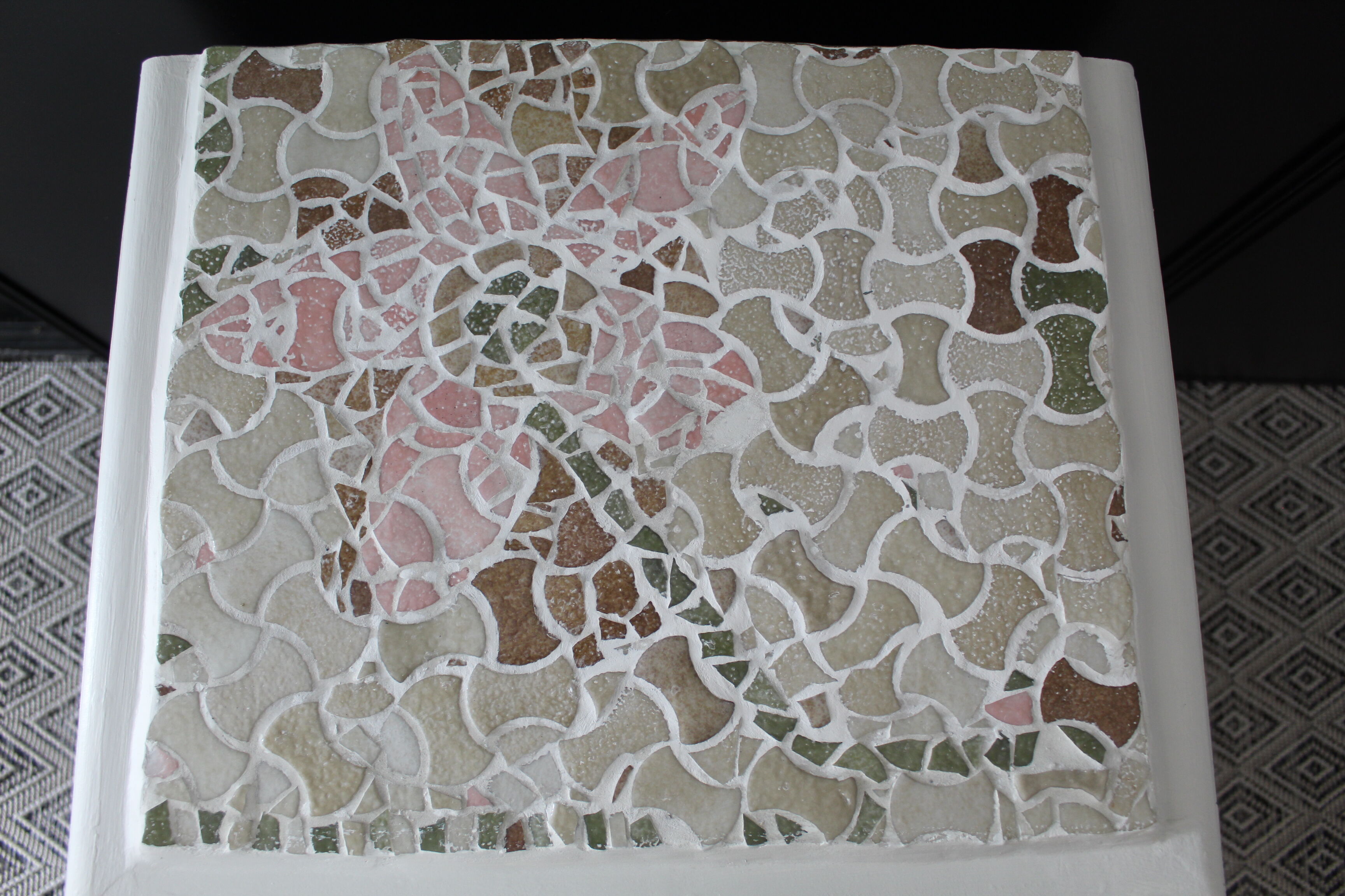 Meuble de chevet art déco relooké