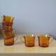 Amber arcopal cups 70s