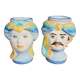 Paire de vases têtes de maures