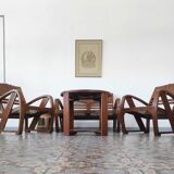 Burmese teak garden furniture