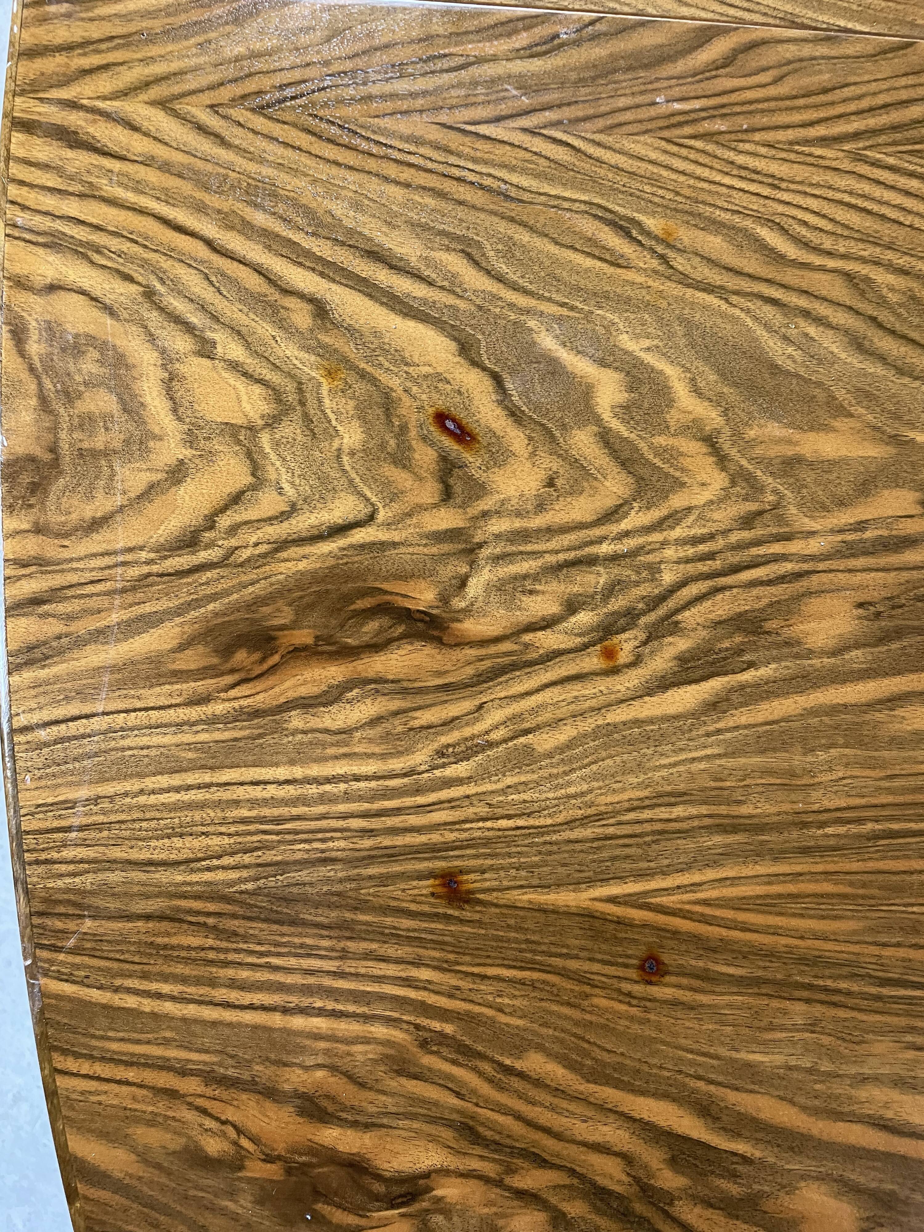 Large rosewood baumann table