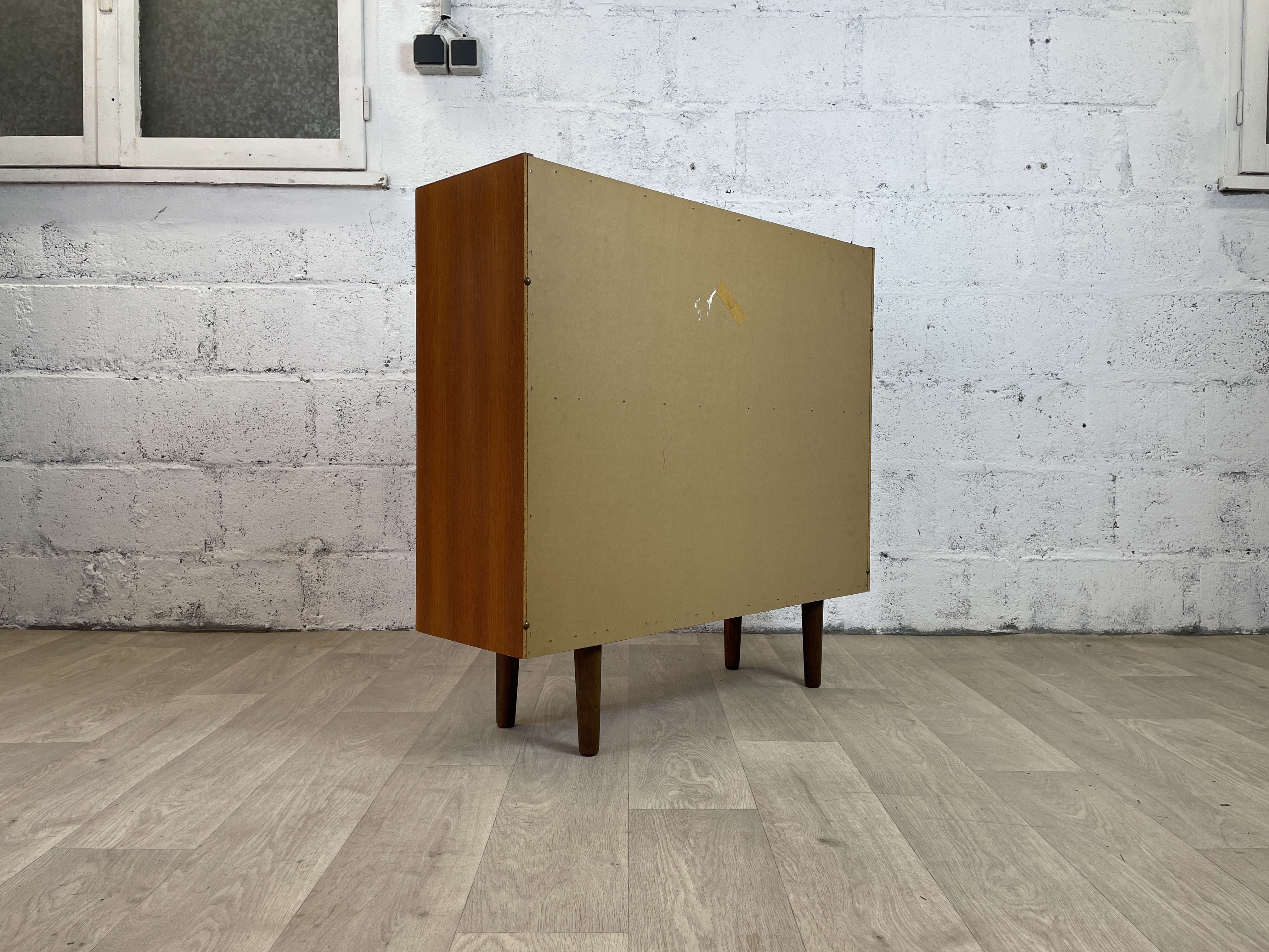 Scandinavian teak buffet 60s