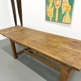 Extendable oak table, 1950s