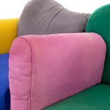 Cannaregio Modular Sofa with Footrest by Gaetano Pesce for Cassina, Italy 1986