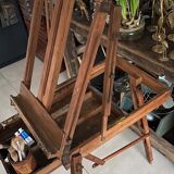 Old collapsible wooden painter's easel