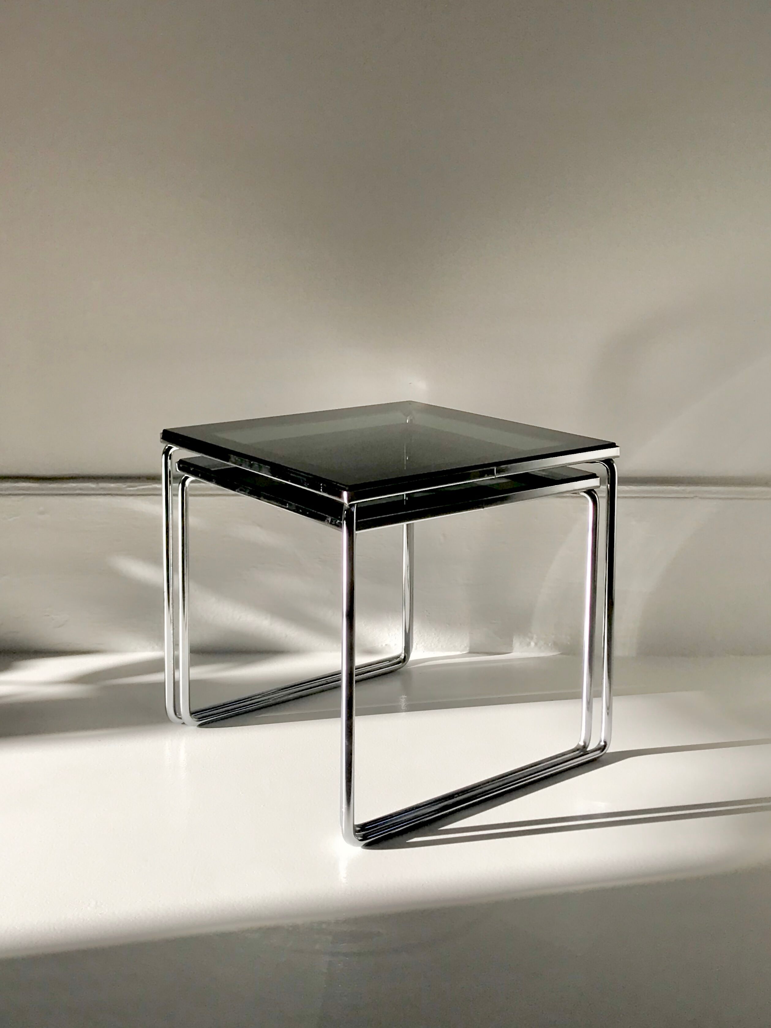 70s glass tables