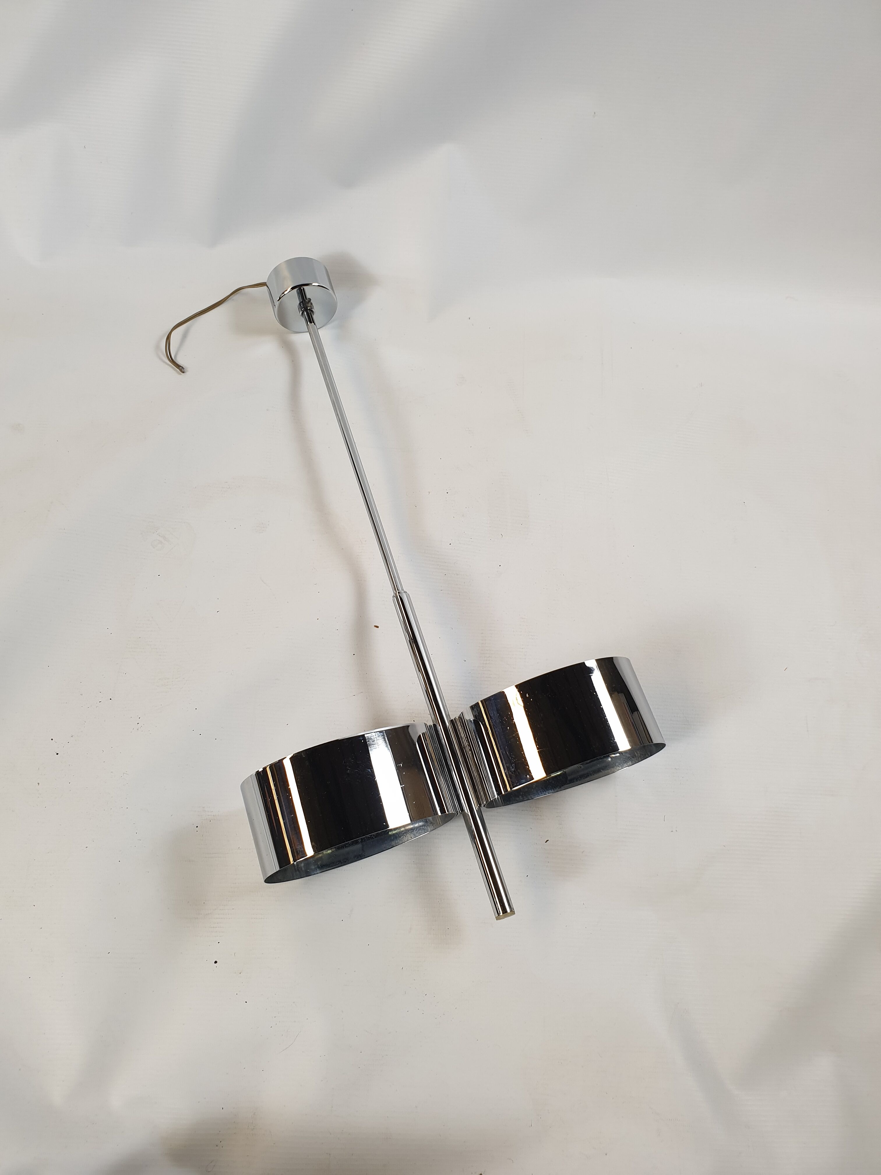 Vintage 70 chromed pendant light