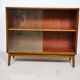 Buffet vitrine en teck des années 1960