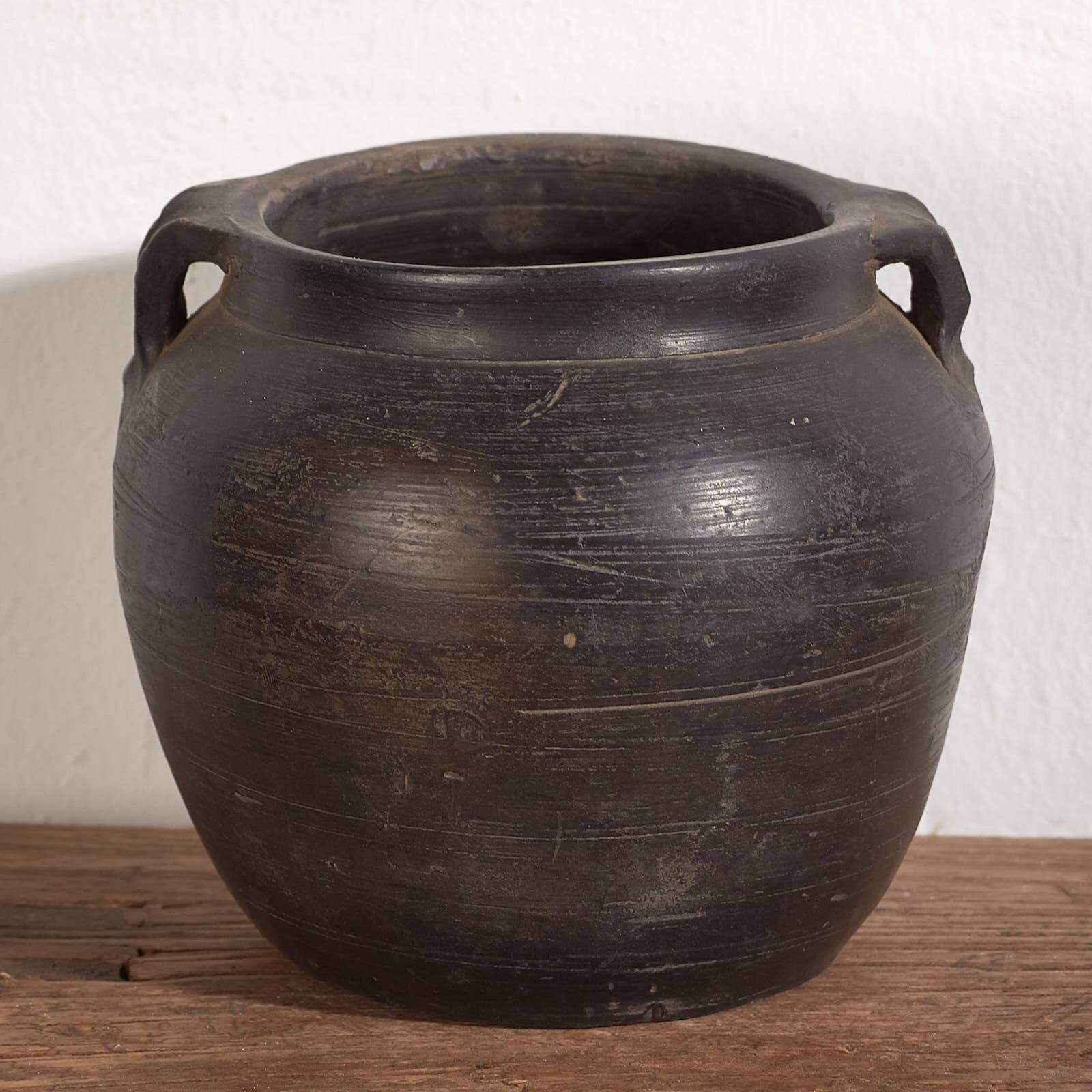 Small antique dark-colored vase (circa 1900) #1