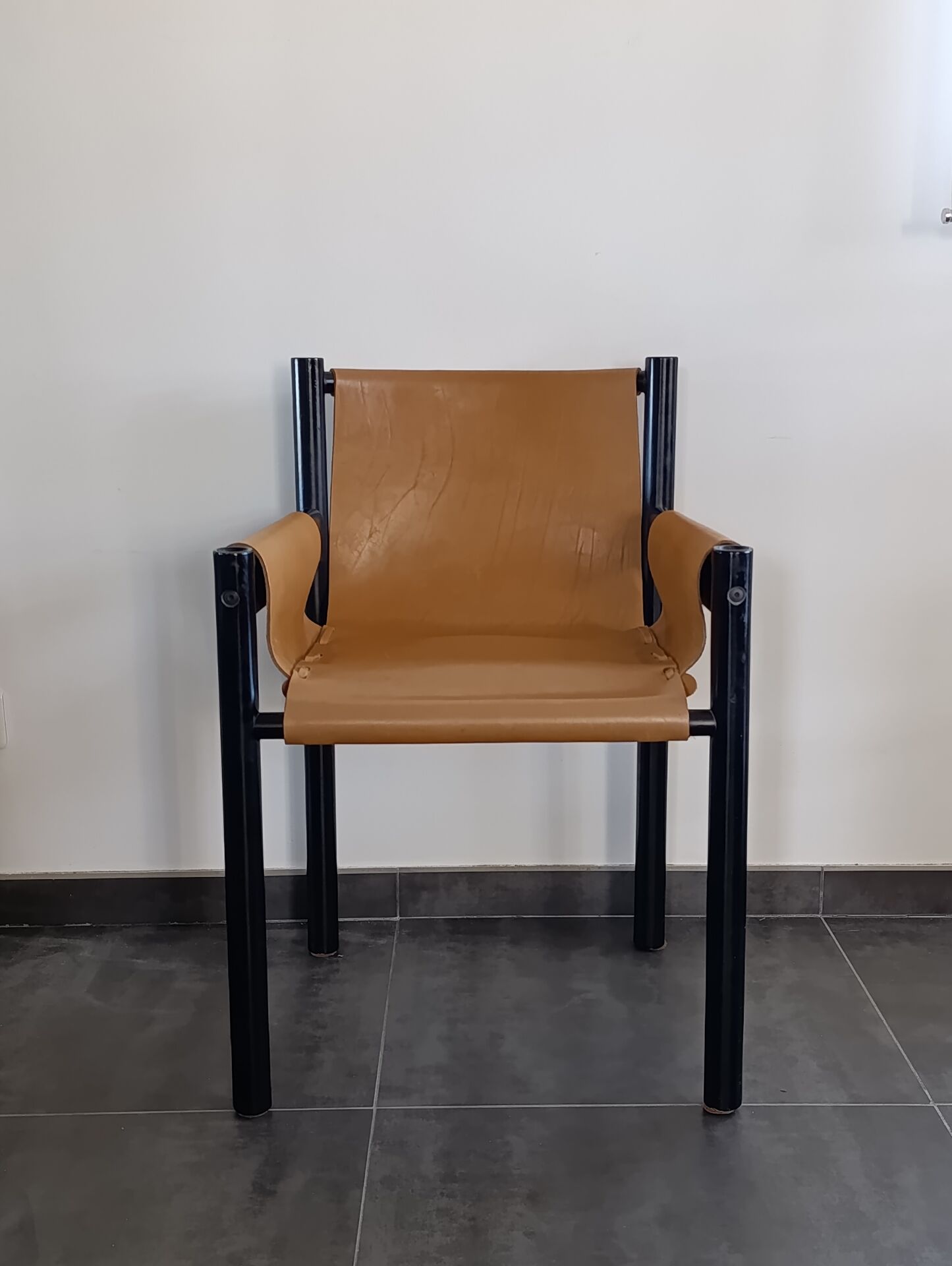 Fauteuil safari vintage Ibisco