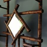 Antique bamboo cloakroom