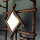 Antique bamboo cloakroom