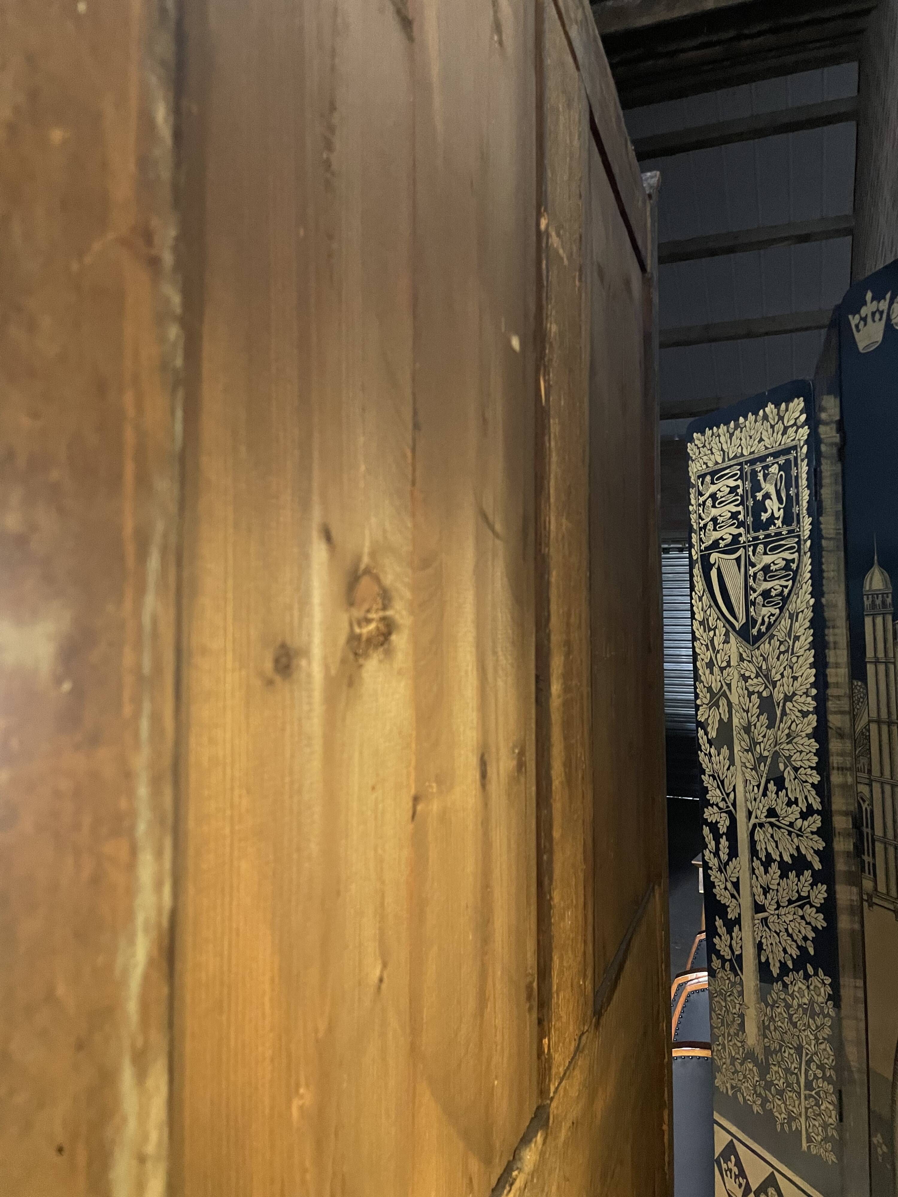 Louis XVI period buffet in restored blond walnut 18th