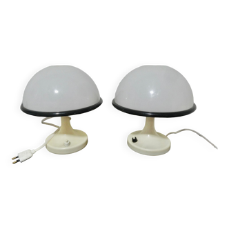 Pair vintage lamps