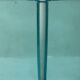 single flower vase / square sculpture in Murano glass, Italy 1970
