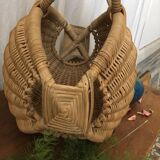 Basket in wicker