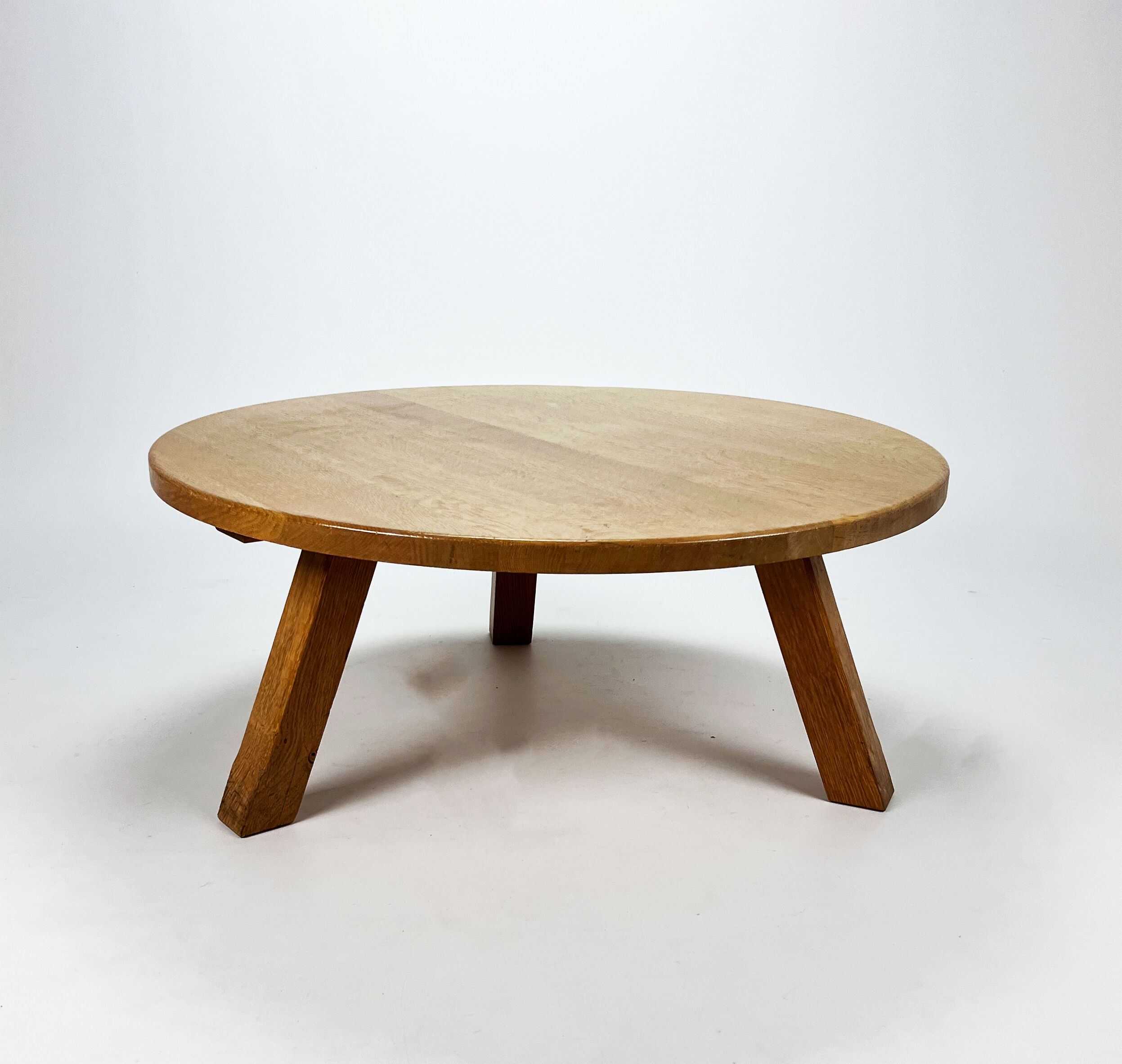 Mid century modernist oak coffee table, 1960s