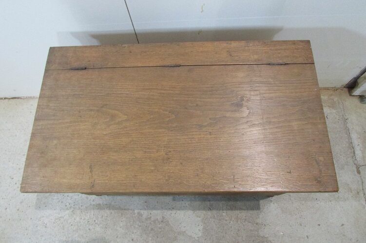 Storage crate, trunk oak