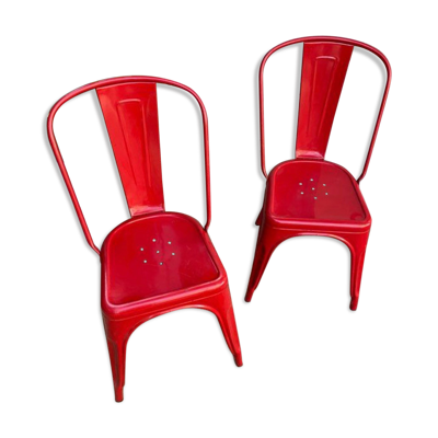 Paire de chaises Tolix