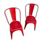Paire de chaises Tolix