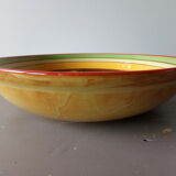 Glazed terracotta dish