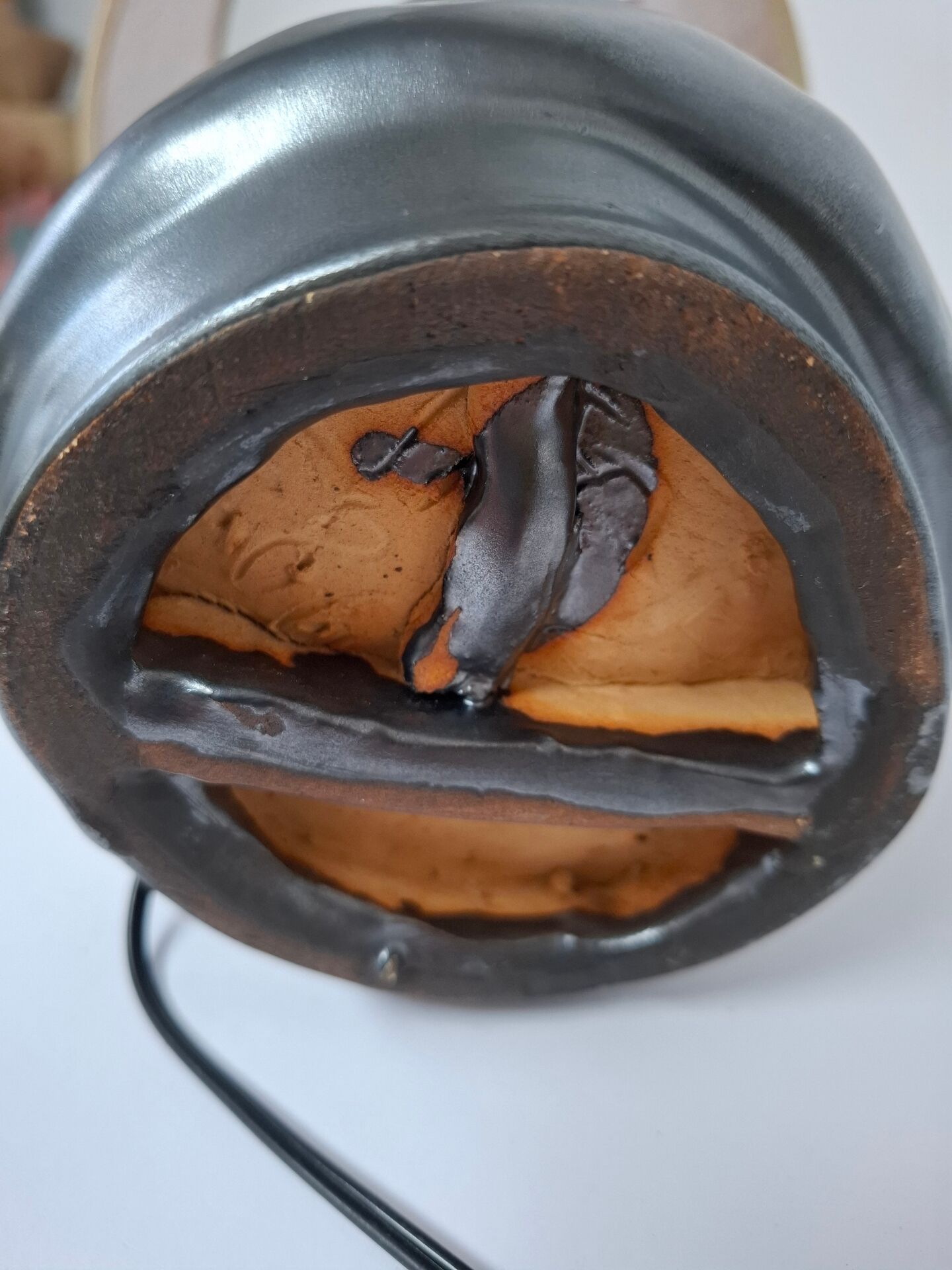 Lampe céramique vintage