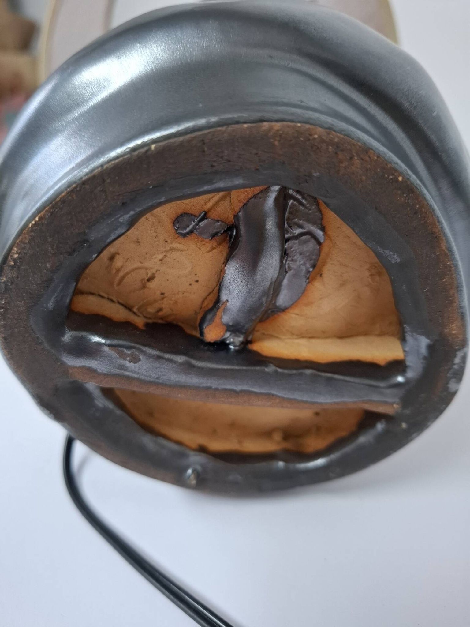 Lampe céramique vintage