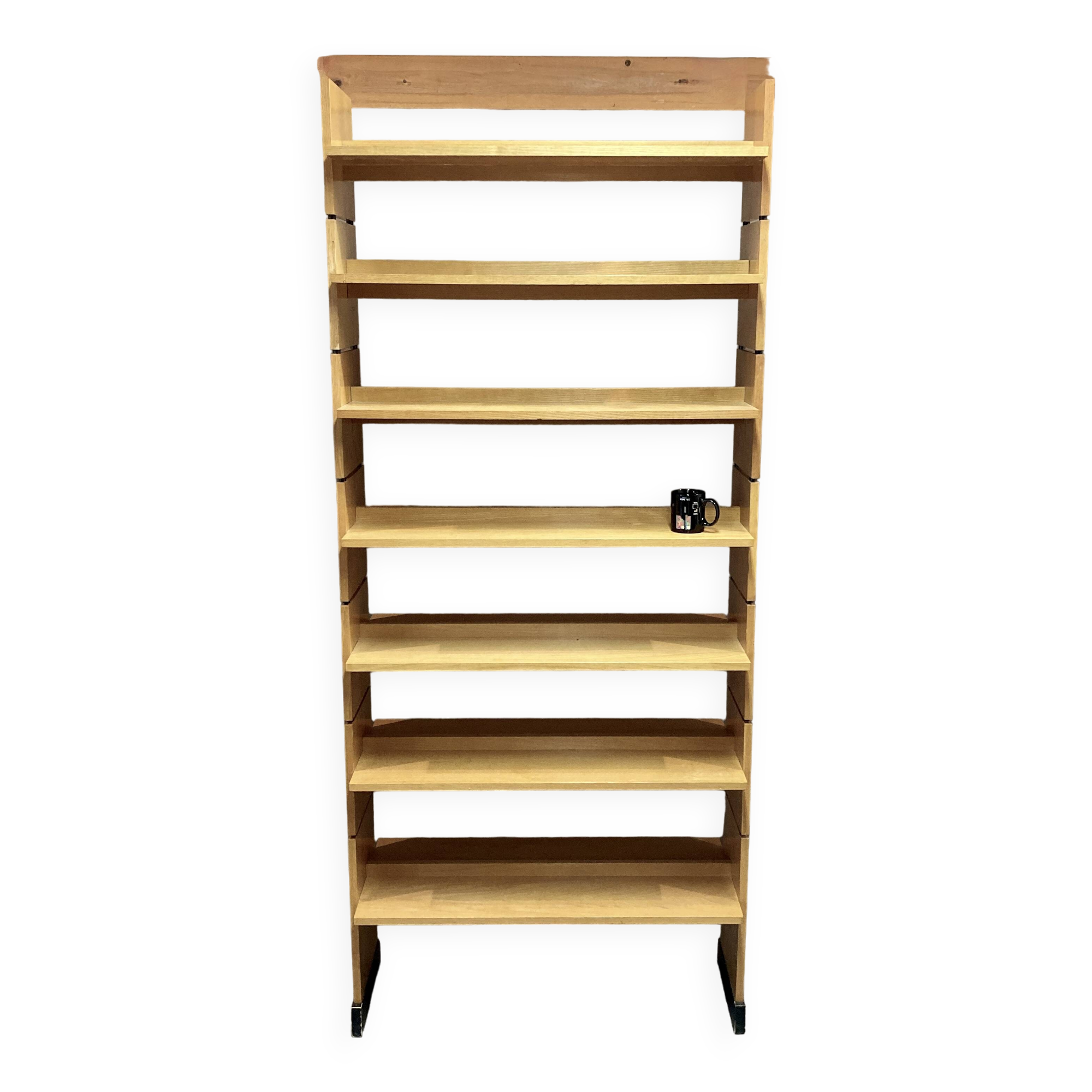 Claustra bookcase 235 cm modular design 1950.