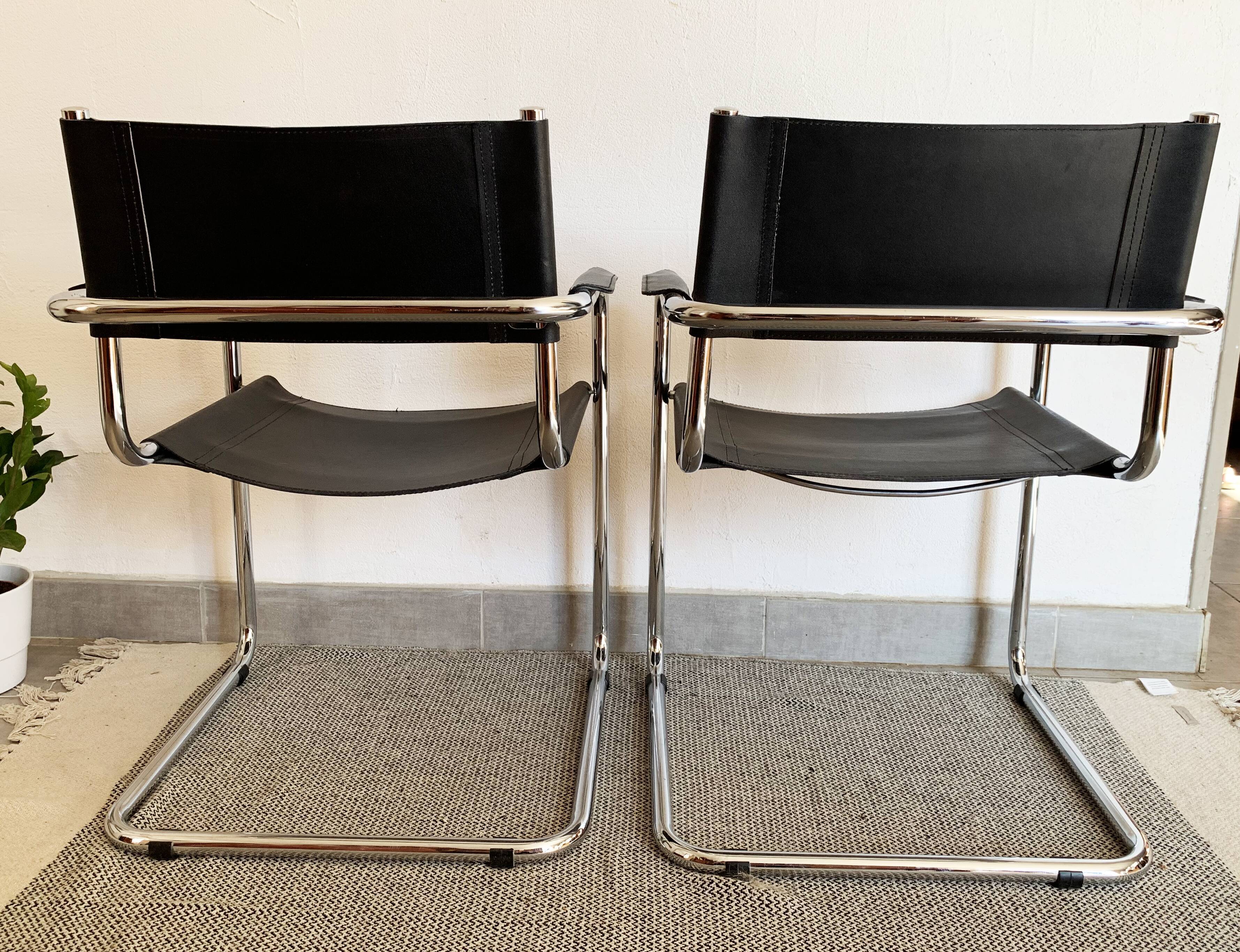 Tubular armchairs 80