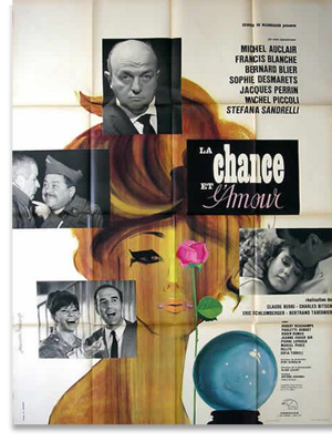 Affiche cinéma 1964 La chance