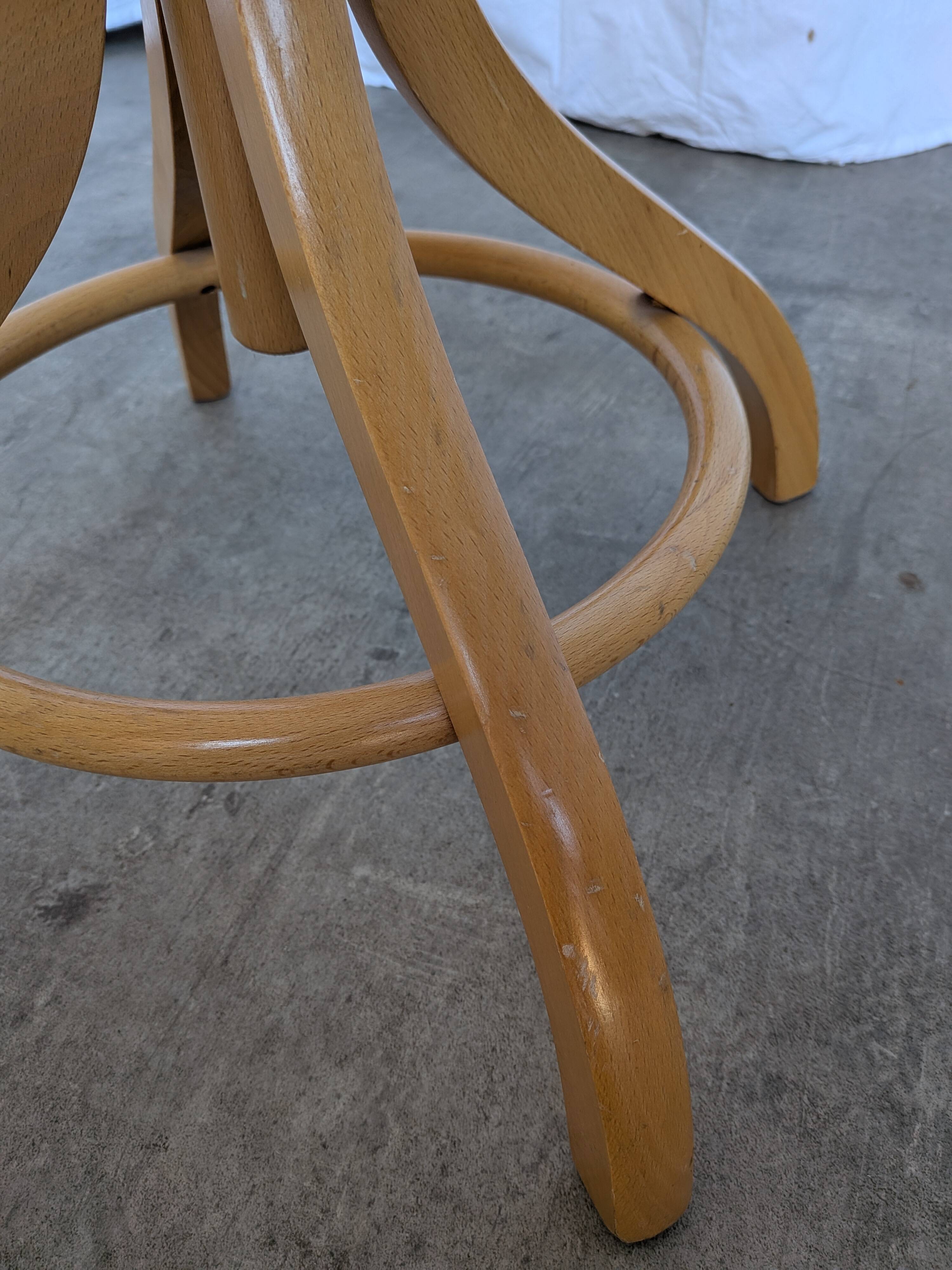 Vintage Bentwood Coat Stand, Thonet Style Hall Tree, Wood Coat Rack