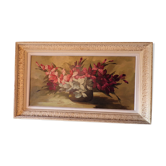 Nature morte sur toile