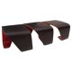 Dna Modular Bench Made in Wood by Leonardo Rossano and Debora Mansur 2013.
