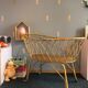 Rattan cradle
