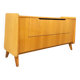 Vintage ash wood commode by F. Jirák for Tatra, 1960, Czechoslovakia.